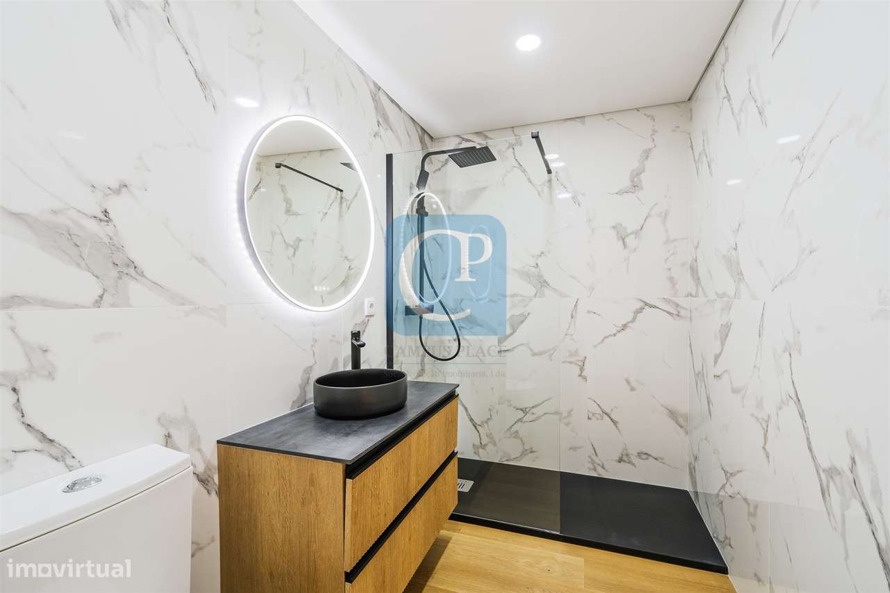 Apartamento T2 mobilado em condomínio fechado, Ramalde, Porto-15
