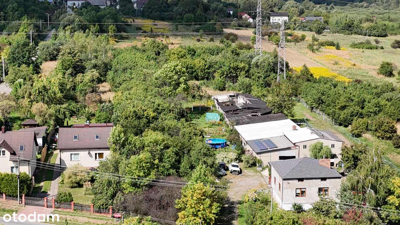 Działka budowlana 2317m w Ciągowicach Gmina Łazy powiat zawierciański-3