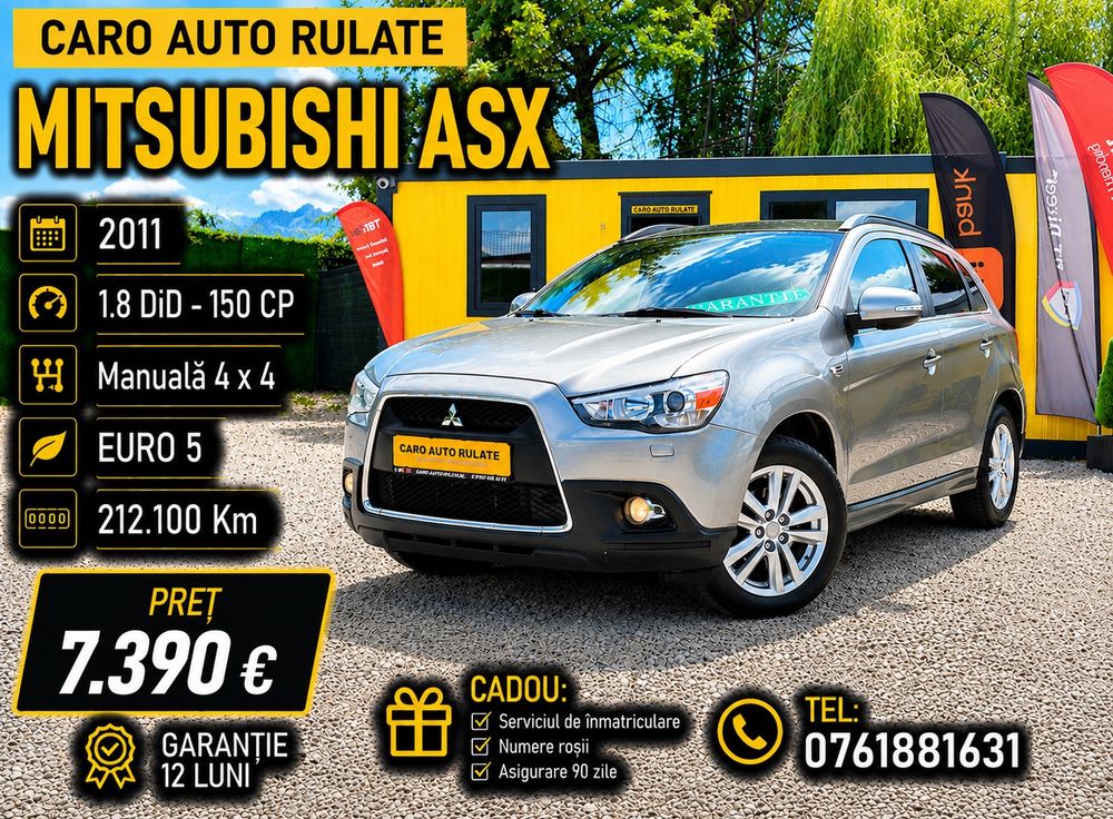 Mitsubishi ASX 1.8 DID 4WD Instyle U06 2011