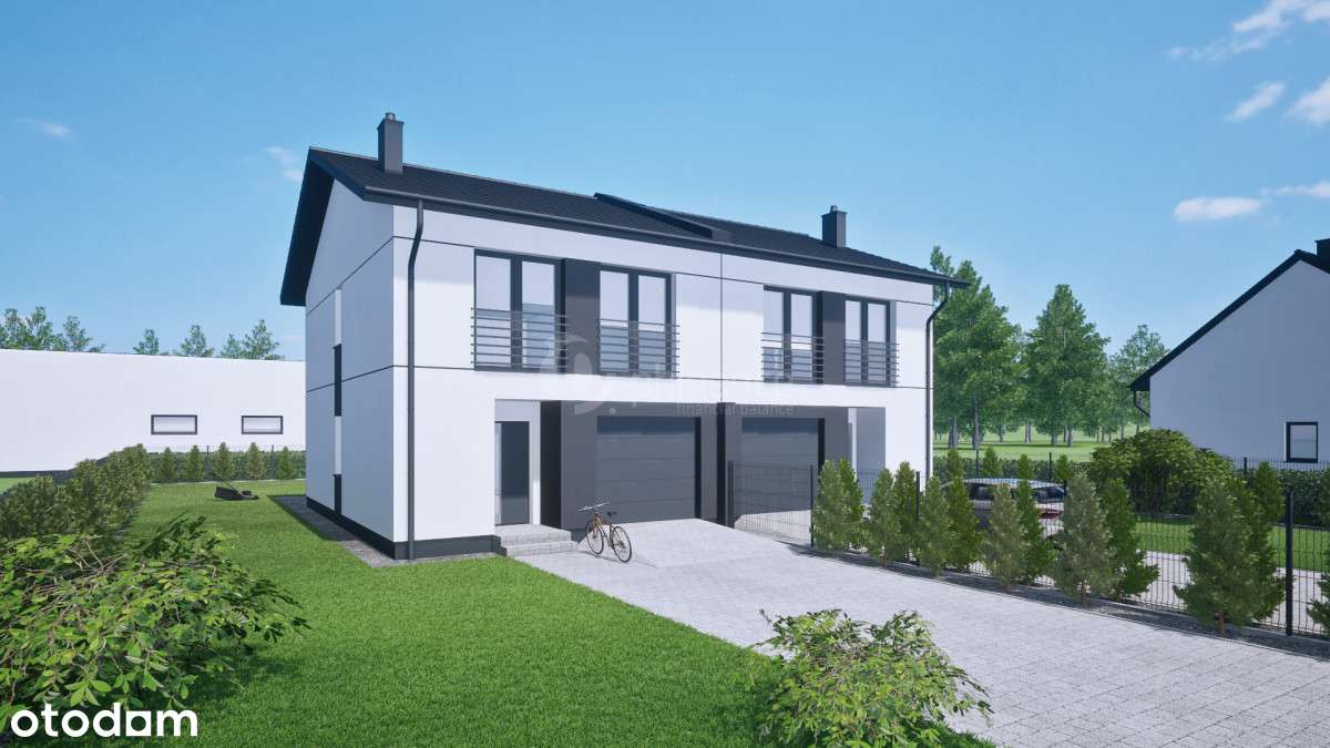 Nowoczesny bliźniak w Bojanowie - Pełny obrazek: 1/20