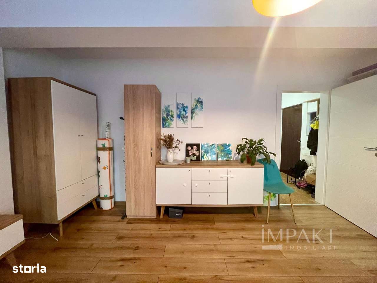 Chirie apartament modern 2 camere decomandate 50mp | Andrei Mureșanu - Imagine principală: 4/12