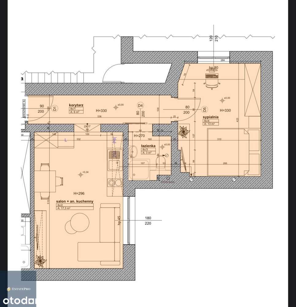 Top Lokalizacja Nowe Ciche Dwustronne Mieszkanie! - Pełny obrazek: 4/8