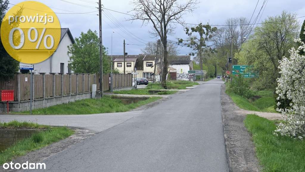 Dziaka przy asfaltowej drodze koło sklepu Lewiatan - Pełny obrazek: 5/11