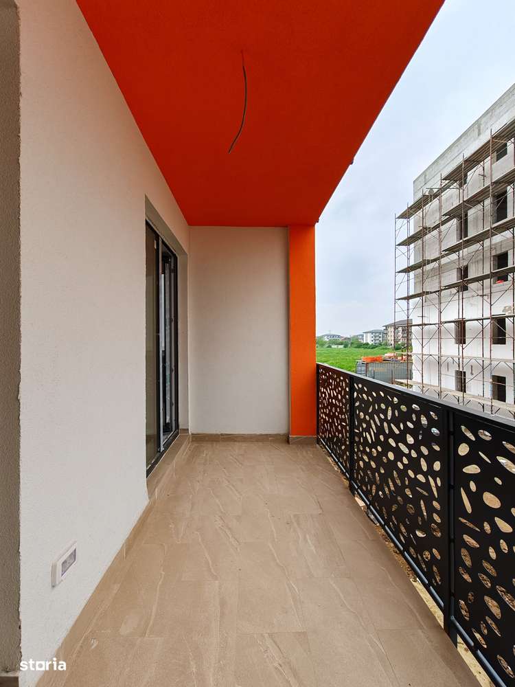 Studio 44mp premium luminos cu terasa si dormitor-incalzire pardoseala-9