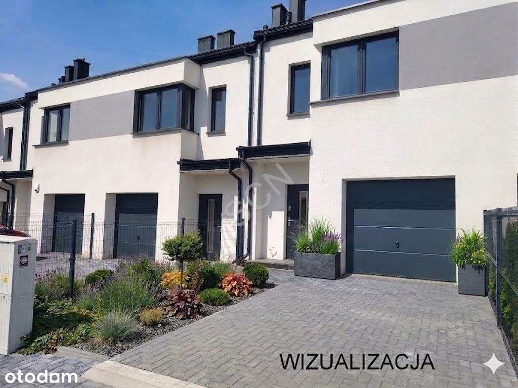 Nowoczesne segmenty z garażem w centrum Serocka