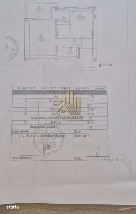 Apartament 2 camere Sanpetru Residence-11