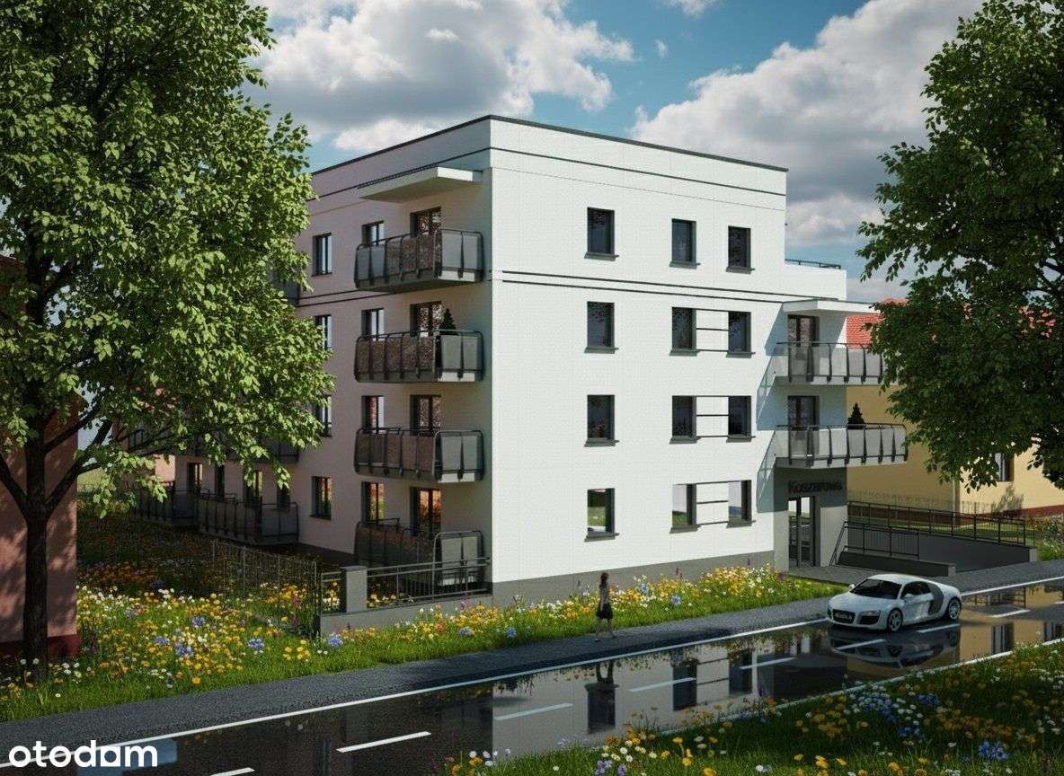 Mieszkanie z balkonem i dużym tarasem Giżycko-1