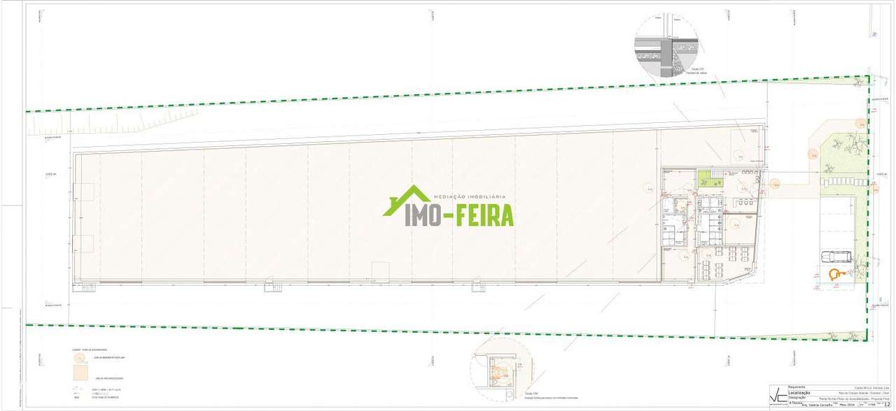 Terreno com projeto aprovado Pavilhão industrial, Esmoriz-21