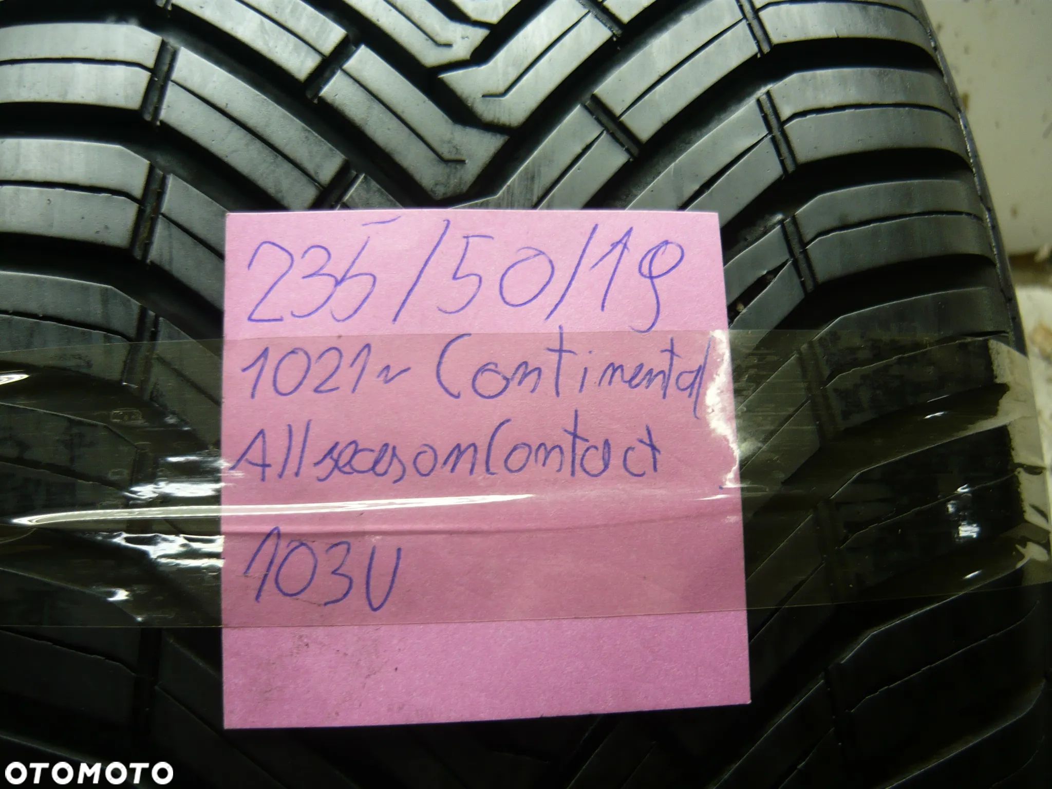 opona wielosezonowa 235 50 19 103v continental allseasoncontact 1021r - 1