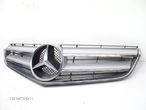 Mercedes E W207 Coupe/Cabrio 09-13 Grill atrapa chłodnicy chrom przód - 3