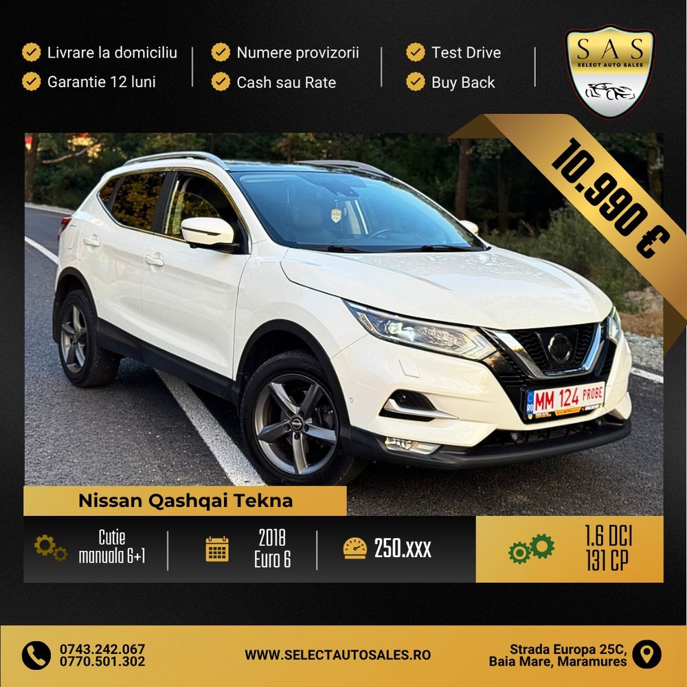 Nissan Qashqai II [2013 - 2021] 1.6 DCI TEKNA 2018