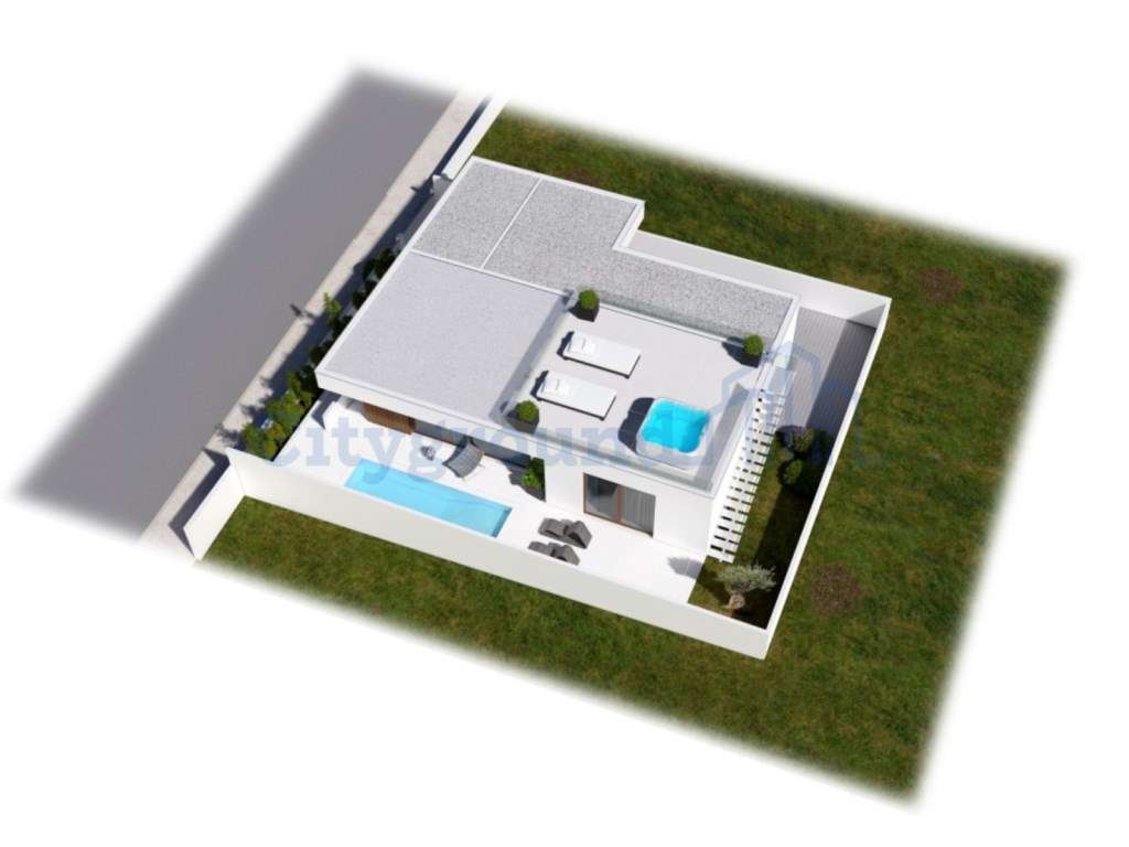 Moradia V3 térrea com piscina a 5 minutos das praias - Grande imagem: 5/23