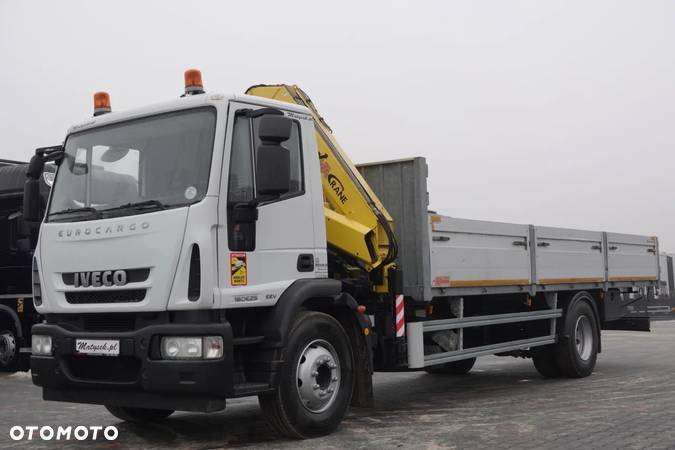 Iveco EUROCARGO 160E22 / 4X2 / SKRZYNIOWY - 7,5 M + HDS HYVA 911 / PILOT / ROTATOR / EURO 5 / 2012 ROK - 9