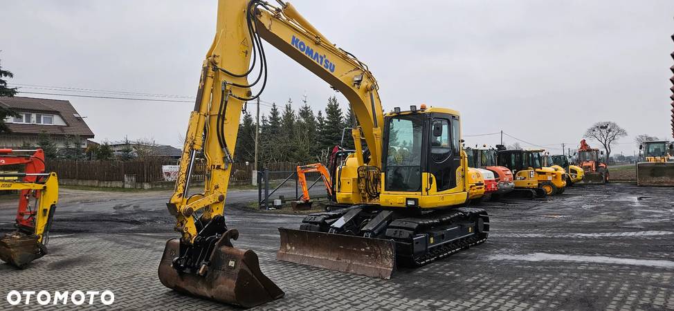 Komatsu PC 138US-8 2012rok pług! sprowadzona - 2