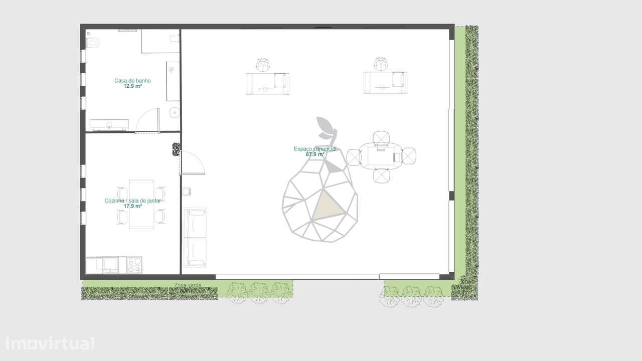 Projeto de moradia independente para construção a venda próximo a esta - Grande imagem: 2/22