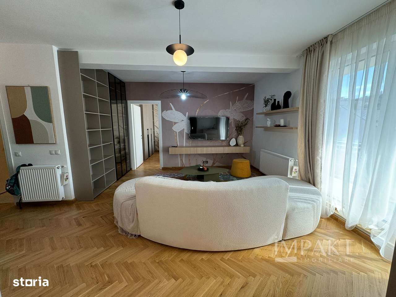 Apartament cu 2 camere LUX, de inchiriat! - Imagine principală: 5/12