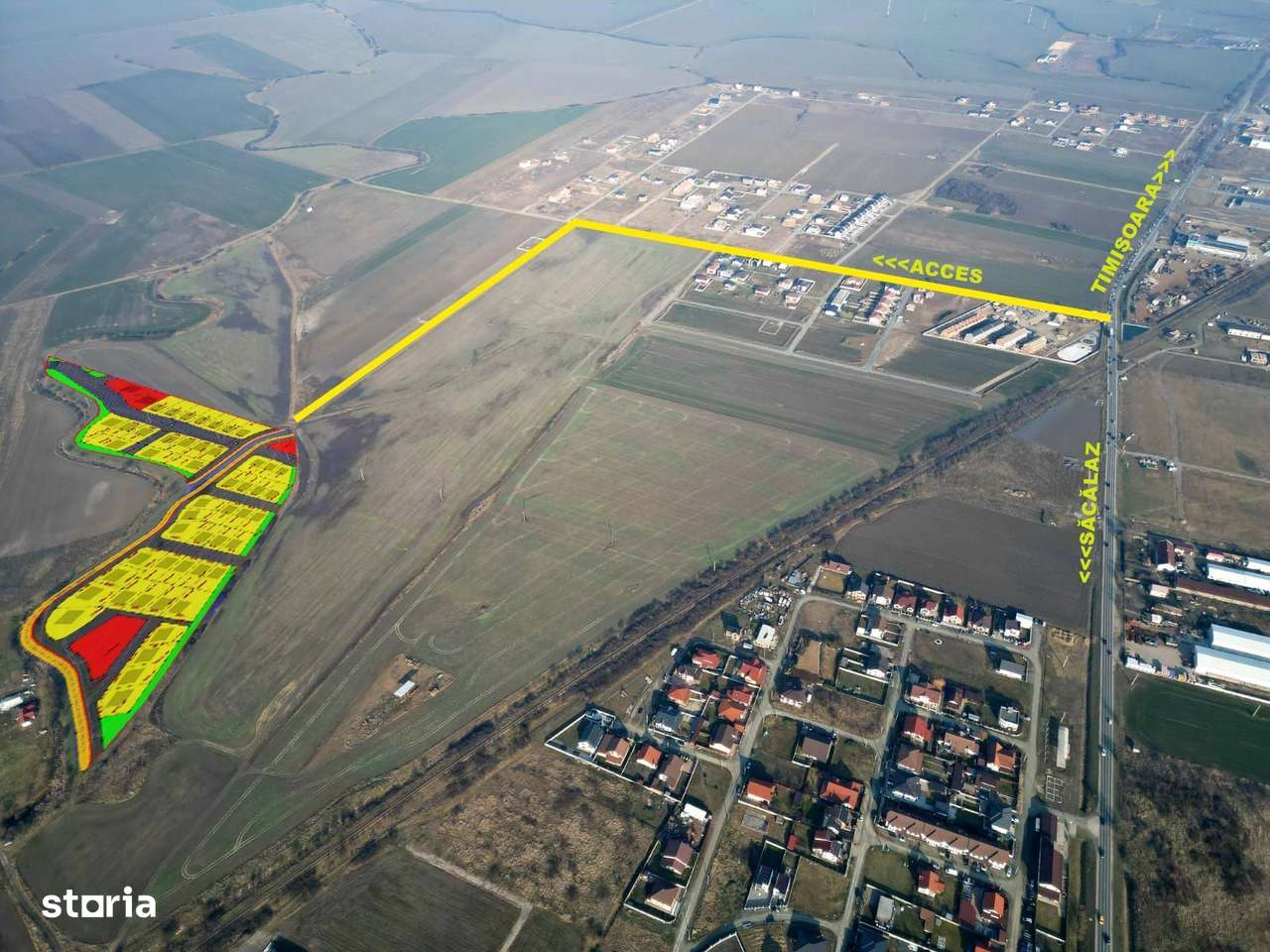 Terenuri in rate-Sacalaz - Imagine principală: 2/5