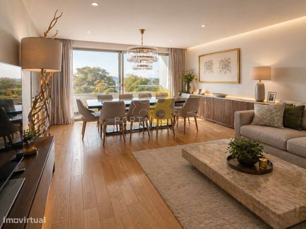 Apartamento T4 Mobilado Virado Ao Parque Da Cidade Matosinhos Sul
