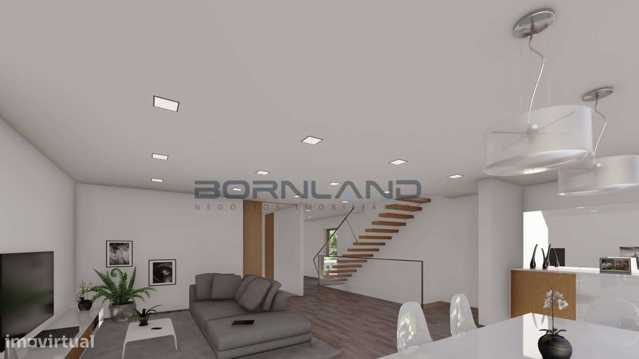 Elegante Moradia de Gaveto-5