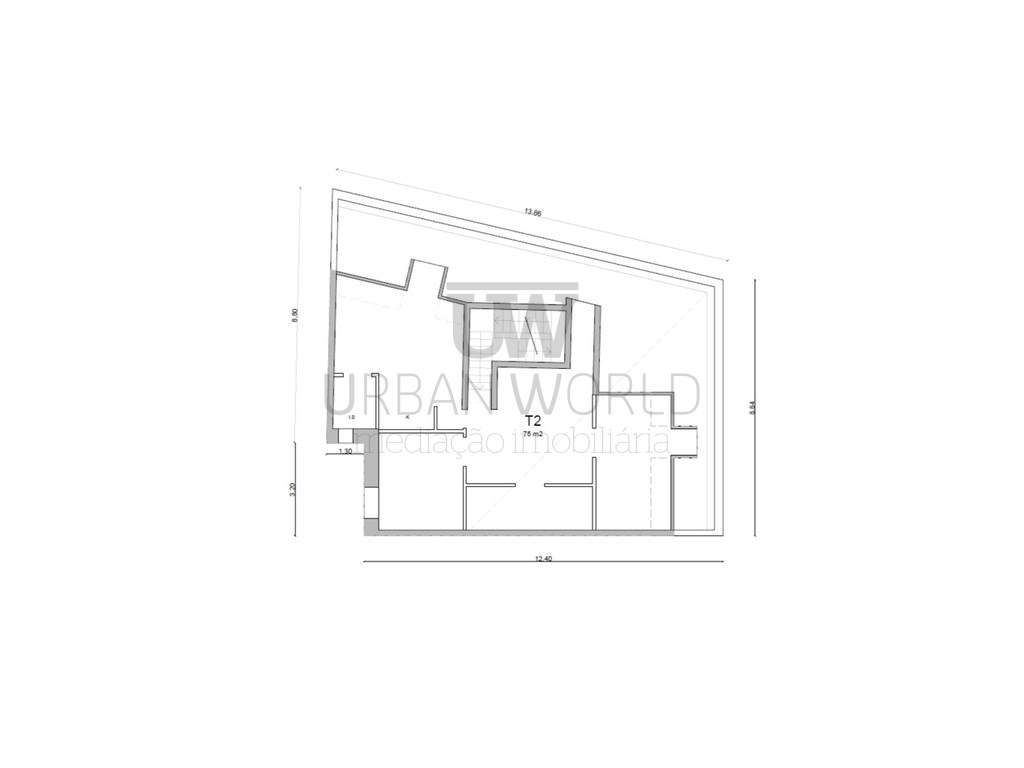 Prédio P/ Recuperar, Estrela - Lisboa, 398m2-8