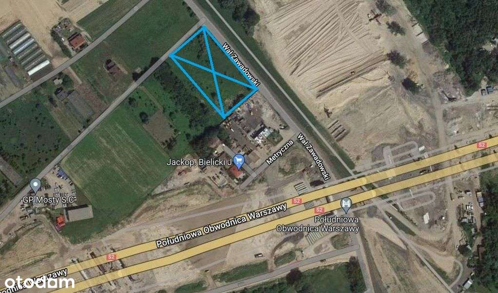 Działka, 7 438 m², Warszawa-2
