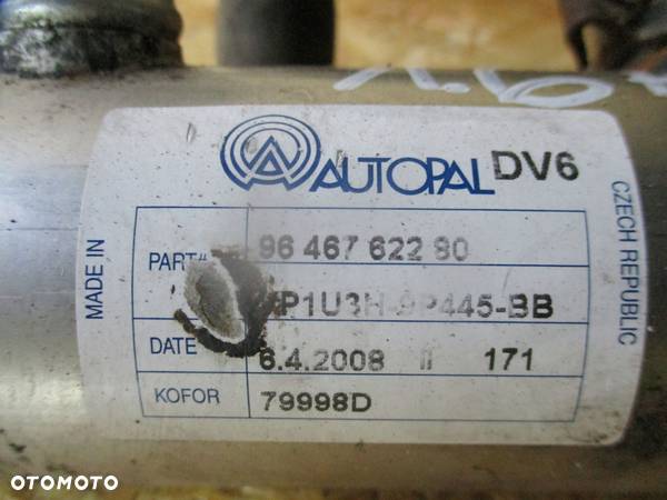 CHŁODNICA SPALIN EGR VOLVO FORD 1.6 TDCI PEUGEOT CITROEN 1.6 HDI 9646762280 - 2