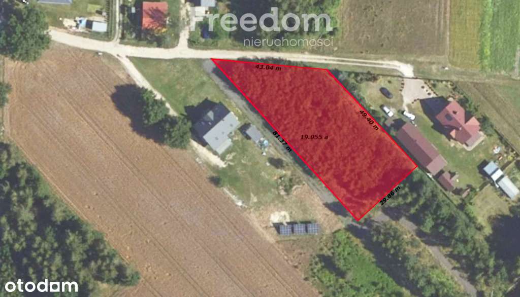 Działka budowlana w Ortelu Książęcym II - Pełny obrazek: 5/6