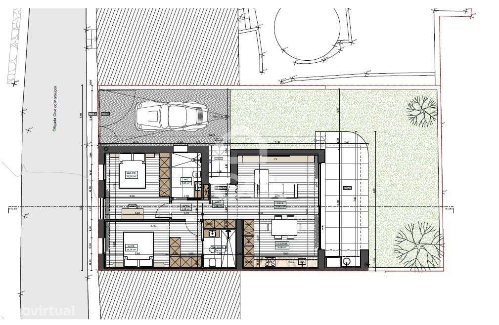Moradia com projecto de arquitectura em Santa Clara-17