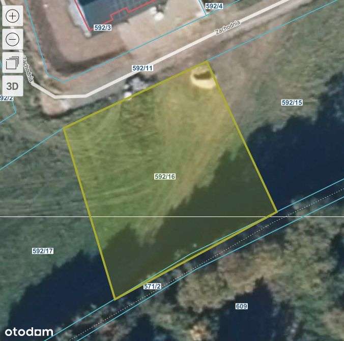 Działka budowlana Lubawka Plan zagospodarowania - Pełny obrazek: 2/2