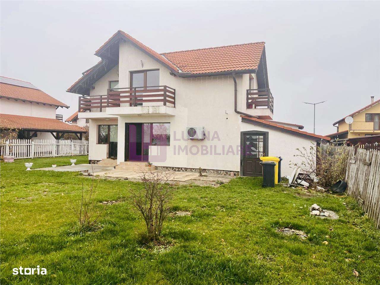 Casa individuala de vanzare Sura Mica | teren 1095 mp | mobilata-0