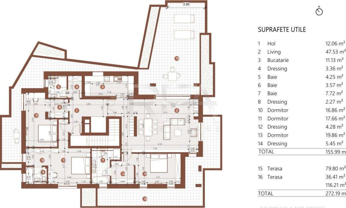 4 camere Singur pe Etaj 272 mp Ultracentral - Mosilor - Imagine principală: 2/19