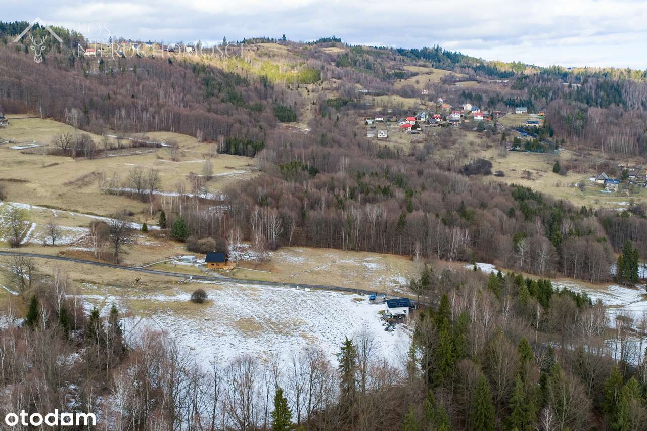 Działka z doskonałym dojazdem. Jeleśnia - nieruchomość inwestycyjna-7