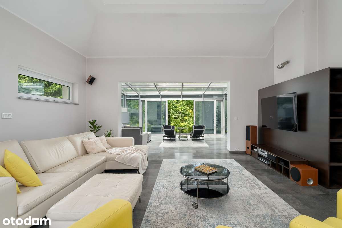 Nowoczesny dom wolnostojący z ogrodem zimowym, 10 pokoi, Poznań-0