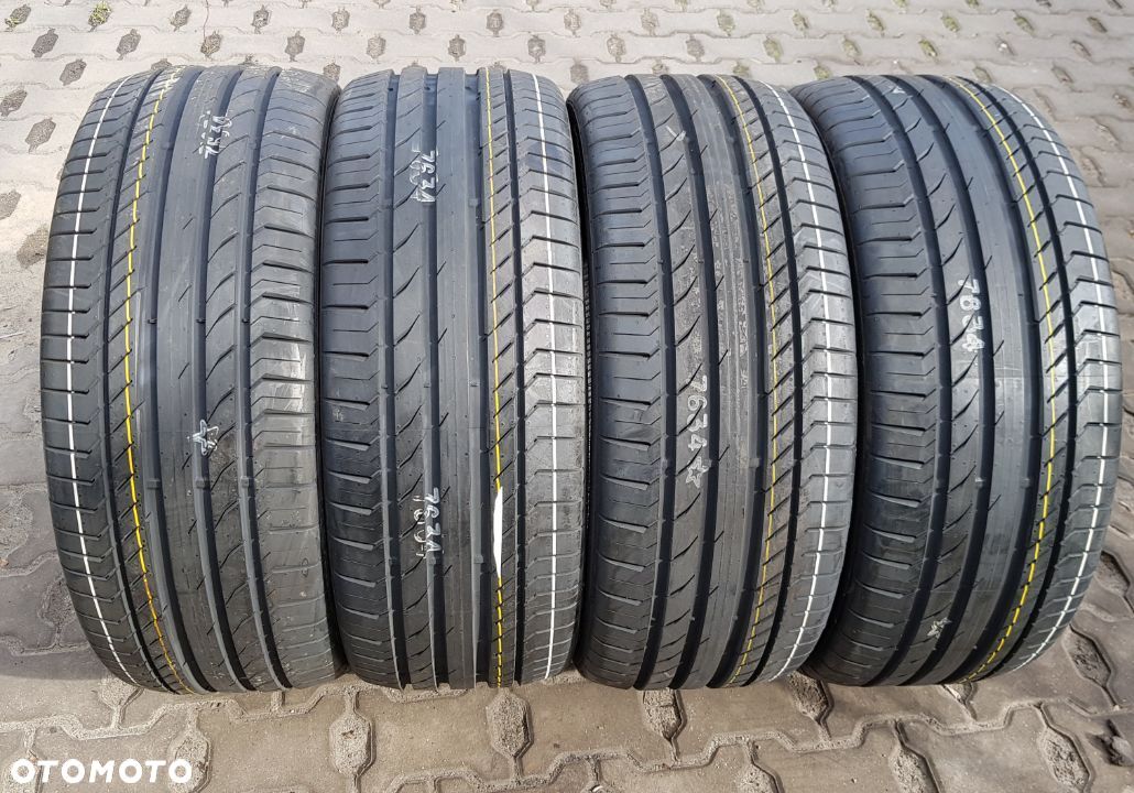 4x 255/45R20 Continental ContiSportContact 5 Nowy komplet opon letnich Poznań - 1