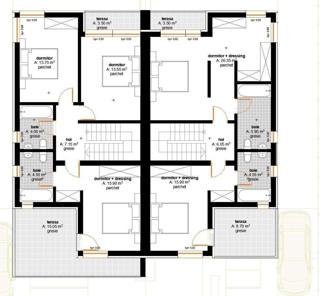 Dezvoltator: Duplex Modern cu 5 camere si 3 bai in Remetea Mare - Imagine principală: 4/18