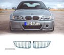 GRELHAS FRONTAIS PARA BMW E92 06-10 CROMADAS - 1