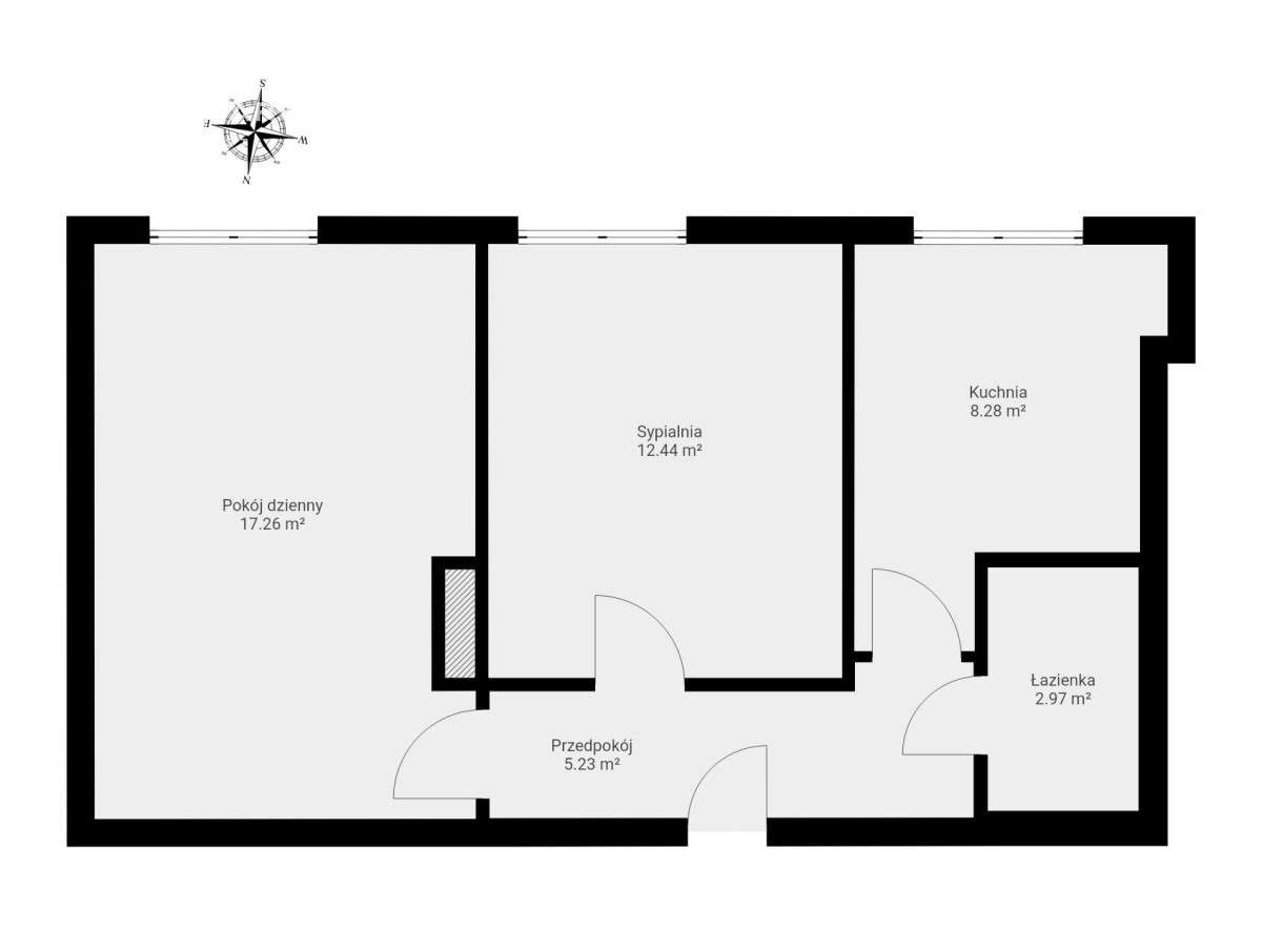 Klimatyczne, wysokie 2pok. w kamienicy, 2 piwnice-7