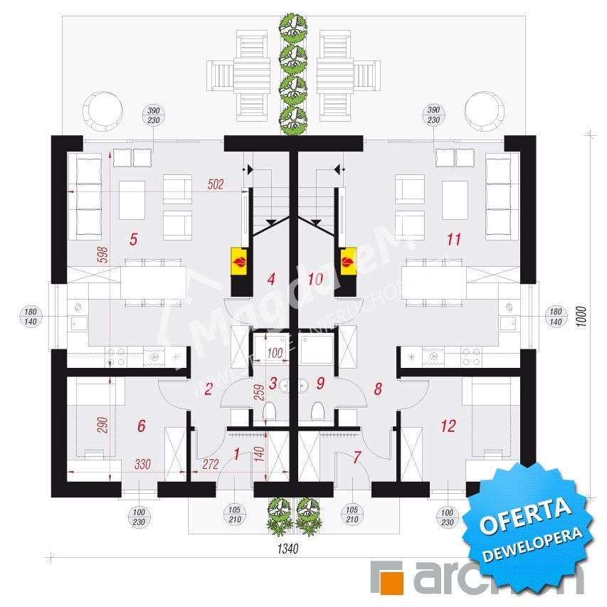 NOWA INWESTYCJA
Domy przy Kościelnej Drodze-2
