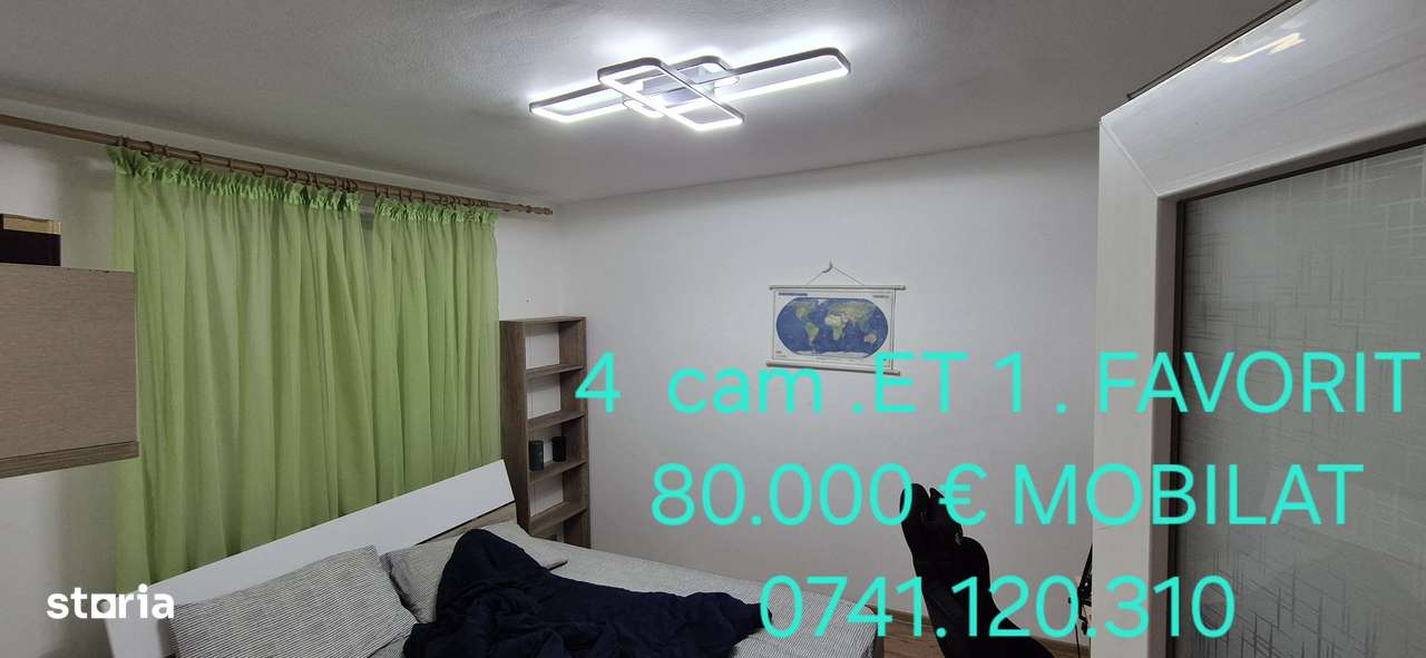 4 Camere la etajul 1 in Favorit-0