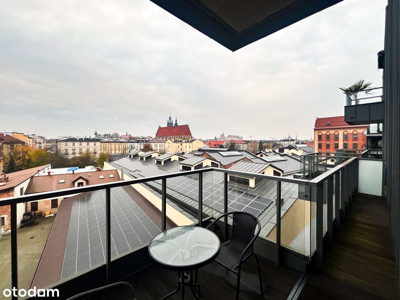 REZERWACJA Apartament 2-pok|Kazimierz|Apartamentowiec|Taras z widokiem - Pełny obrazek: 2/13