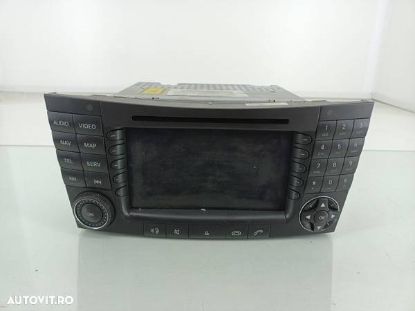 Radio CD cu navigatie Mercedes-Benz E CLASS W211 646.961 EUR3 2003-2008  A2118272442 - 1