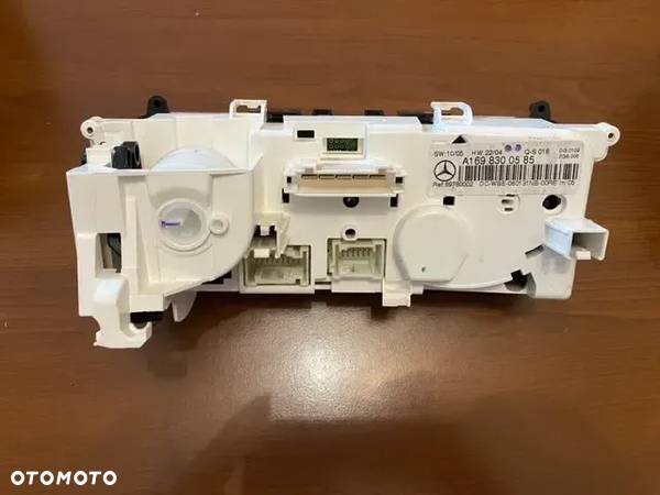 PANEL KLIMATYZACJA MERCEDES W169 A KLASA A1698300585 - 2