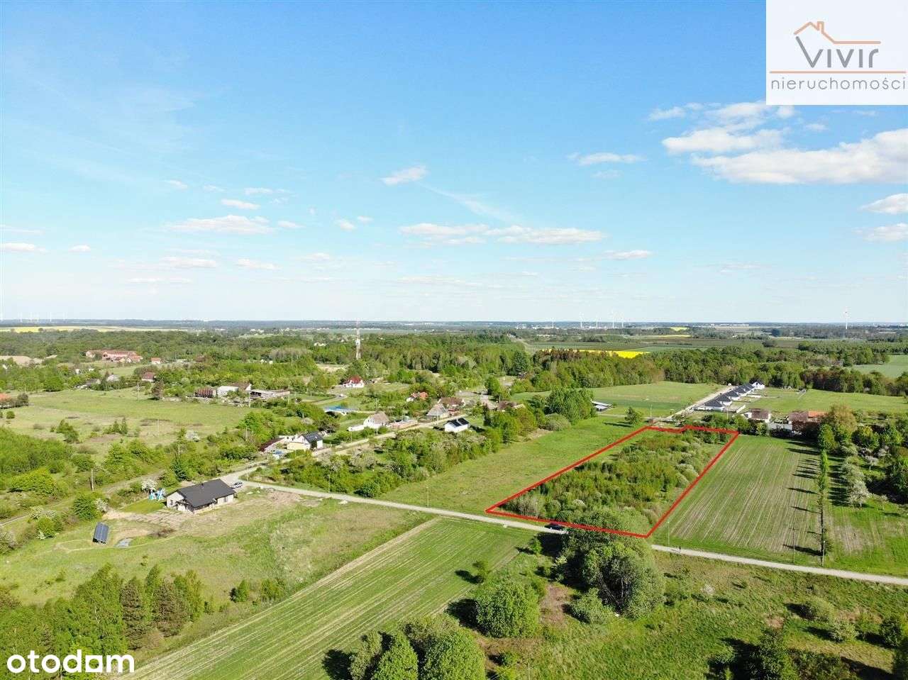 Działka 7700 mkw. z Decyzją O Warunkach Zabudowy!! - Pełny obrazek: 5/9