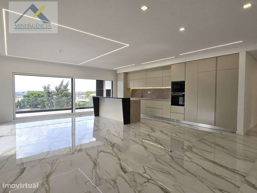 Apartamento T3 com garagem e piscina no Montijo - Grande imagem: 3/37