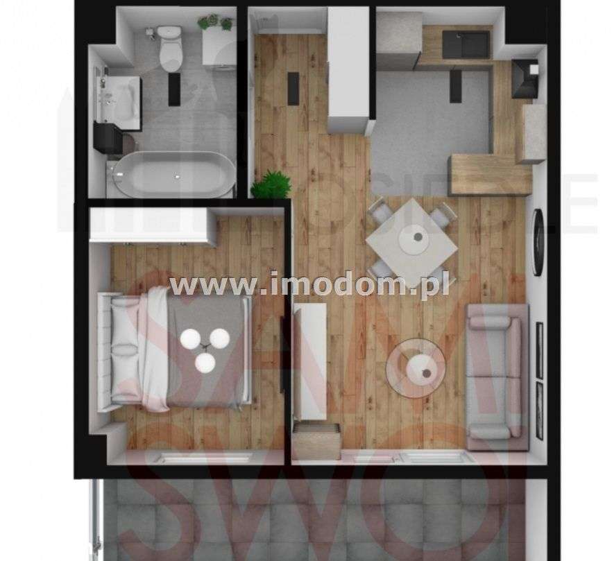 Mieszkanie 2 pokojowe Dobrzykowice.-1