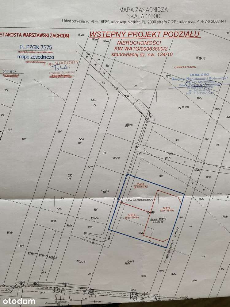 Sprzedam działkę w miejscowości Kampinos A - Pełny obrazek: 4/7