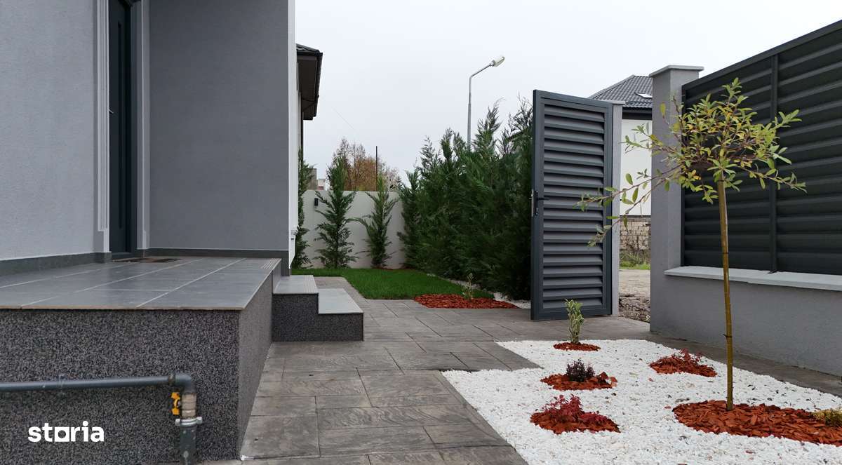 Casă modernă de vânzare, 5 camere,3 băi– Berceni, 400mp 5 min Bd.1 Mai - Imagine principală: 5/20