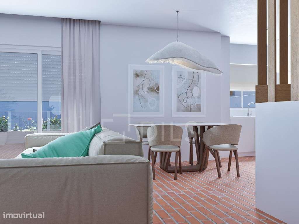 Apartamento T1 com terraço em novo empreendimento nas Colinas da Bo... - Grande imagem: 3/43