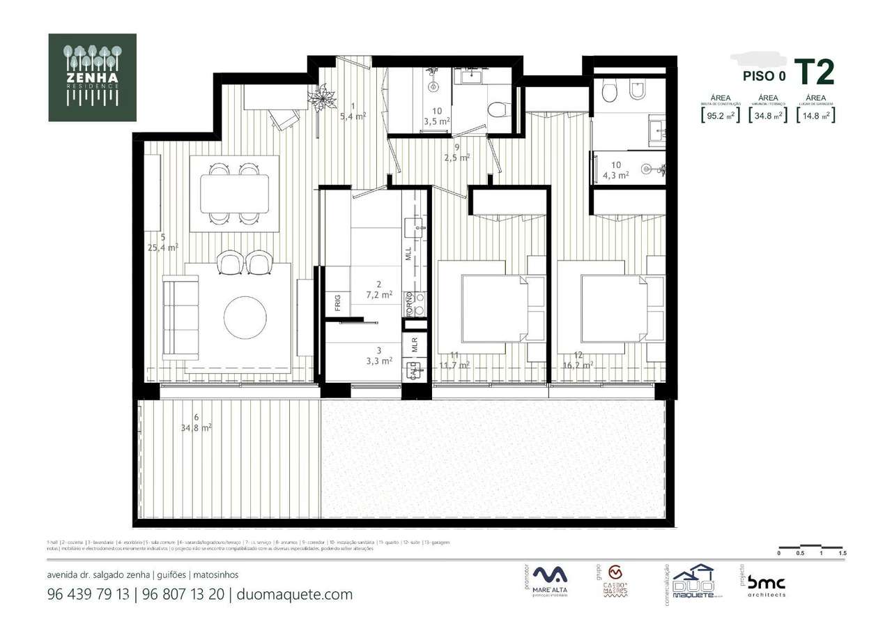 T2 com Terraço Guifões-21