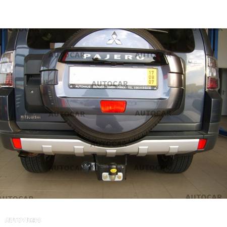 Carlig de remorcare pentru MITSUBISHI PAJERO - 3/5 usi. - sistem semidemontabil -cu suruburi - tip 3xxx - din 2007 - 8